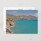 Briefkaart Middellandse Zeekust (Voorkant / Achterkant)