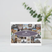 Briefkaart Milaan (Staand voorkant)