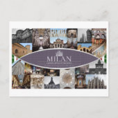 Briefkaart Milaan (Voorkant)