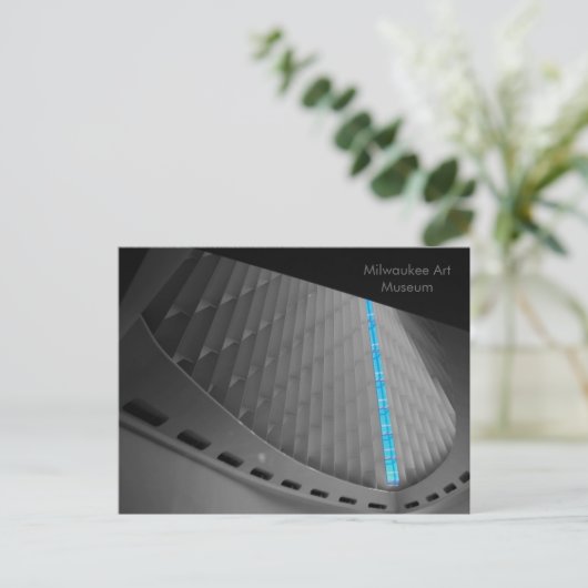 Briefkaart - Milwaukee Art Museum (Staand voorkant)