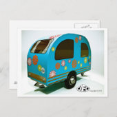 Briefkaart Mini Bike Camper (Voorkant / Achterkant)