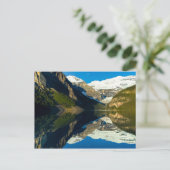 Briefkaart Mirror Lake Louise, Alberta Canada (Staand voorkant)