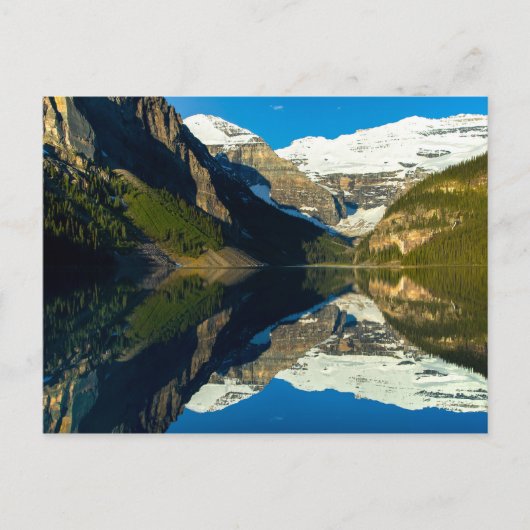 Briefkaart Mirror Lake Louise, Alberta Canada (Voorkant)
