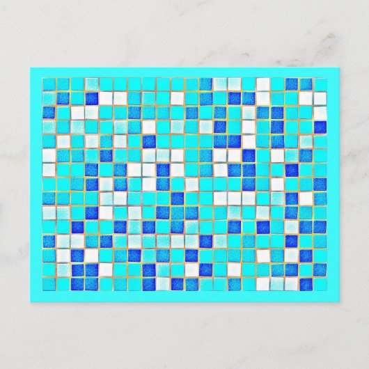 Briefkaart-Misc/Abstract-Mozaïeken 13 Briefkaart (Voorkant)