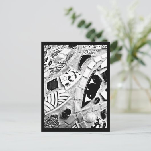 Briefkaart-Misc/Abstract-Mozaïeken 15 Briefkaart (Staand voorkant)