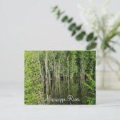 Briefkaart Mississippi (Staand voorkant)