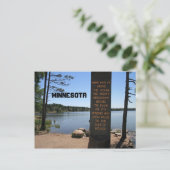 Briefkaart Mississippi, bron van de Sourvenir (Staand voorkant)