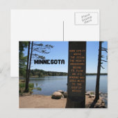 Briefkaart Mississippi, bron van de Sourvenir (Voorkant / Achterkant)