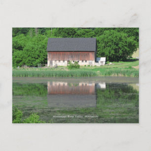 Briefkaart Mississippi River Valley