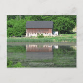 Briefkaart Mississippi River Valley (Voorkant)