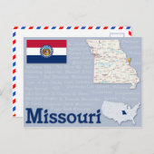 Briefkaart "Missouri" (Voorkant / Achterkant)