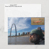 Briefkaart Missouri, Paddle (Voorkant / Achterkant)
