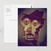 briefkaart "Mister Robot" (Voorkant / Achterkant)