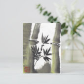 Briefkaart Misty Bamboo (Staand voorkant)
