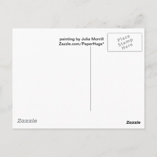 Briefkaart Mitten-structuur (Achterkant)