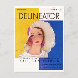 Briefkaart Mode Delineator Retro (11)