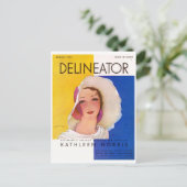 Briefkaart Mode Delineator Retro (11) (Staand voorkant)