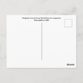 Briefkaart Mode Delineator Retro (6) (Achterkant)