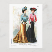 Briefkaart Mode Delineator Retro (6) (Voorkant)