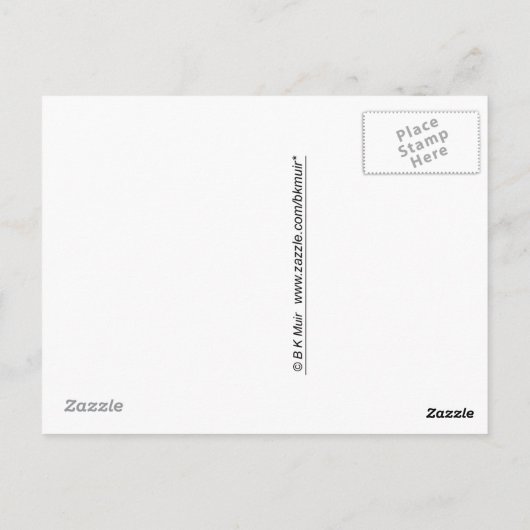 Briefkaart - , modelvliegtuig (Achterkant)