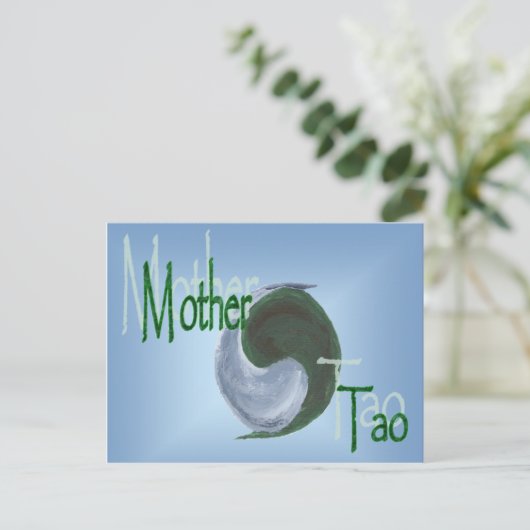 Briefkaart Moeder Tao (Staand voorkant)