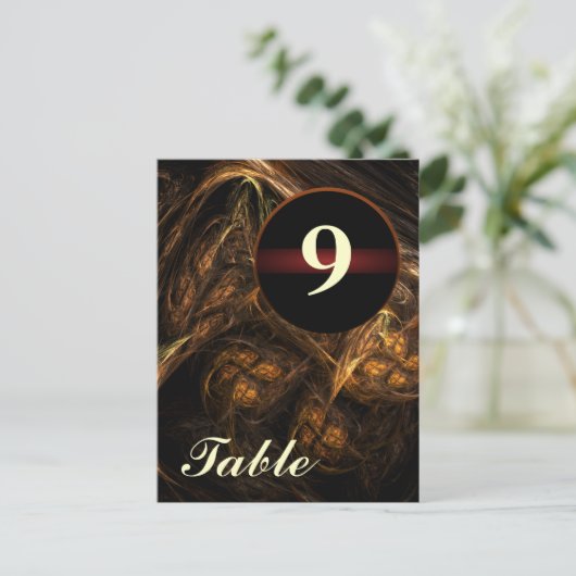 Briefkaart moederaardnummer (Staand voorkant)