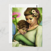 Briefkaart moederliefde (Voorkant / Achterkant)