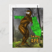 Briefkaart moerasappel (Voorkant / Achterkant)