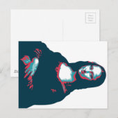 Briefkaart Mona Lisa (Voorkant / Achterkant)