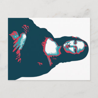 Briefkaart Mona Lisa