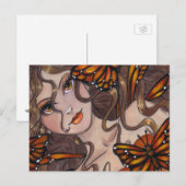 briefkaart "Monarch" (Voorkant / Achterkant)