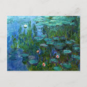 Briefkaart Monet Nympheas Water Lilies (Voorkant)