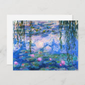 Briefkaart Monet Water Lilies (Voorkant / Achterkant)