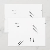 Briefkaart monster (Voorkant / Achterkant)