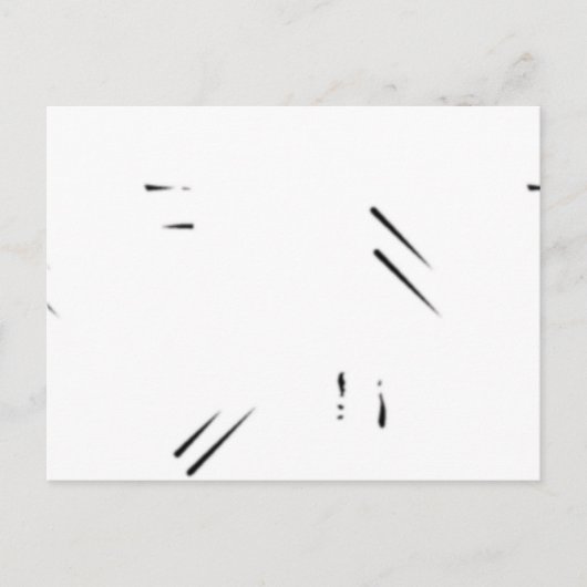 Briefkaart monster (Voorkant)