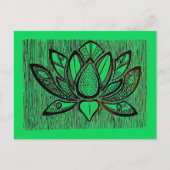 briefkaart "Monster Lotus" (Voorkant)