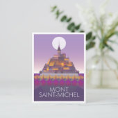 Briefkaart Mont Saint-Michel (Staand voorkant)
