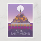 Briefkaart Mont Saint-Michel (Voorkant)