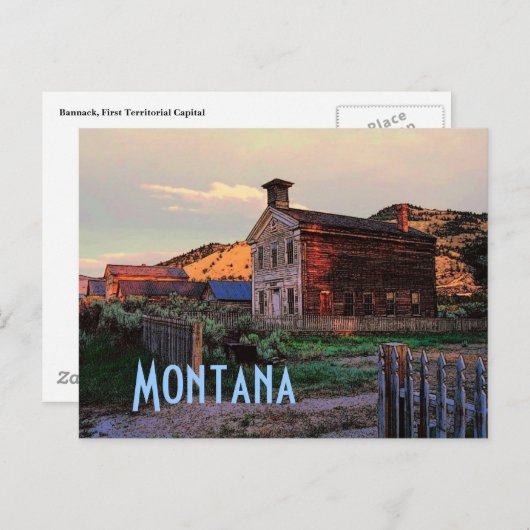 Briefkaart Montana (Voorkant / Achterkant)