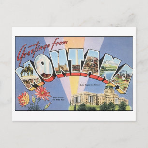  Briefkaart Montana
