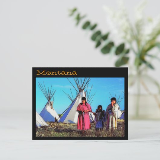 Briefkaart Montana (Staand voorkant)