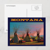 Briefkaart Montana (Voorkant / Achterkant)
