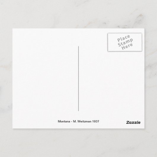 Briefkaart Montana (Achterkant)