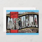 Briefkaart Montana Travel (Voorkant / Achterkant)