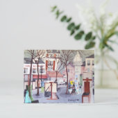 Briefkaart Montmartre (Staand voorkant)