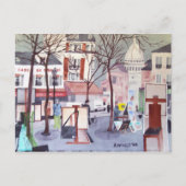Briefkaart Montmartre (Voorkant)