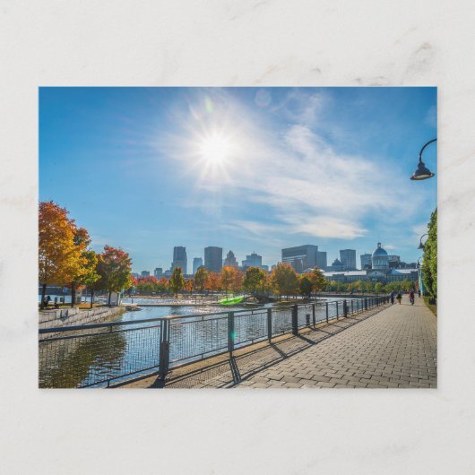 Briefkaart Montreal, Canada (Voorkant)