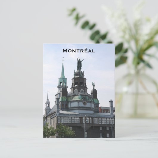Briefkaart Montreal Chapel (Staand voorkant)