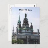 Briefkaart Montreal Chapel (Voorkant / Achterkant)