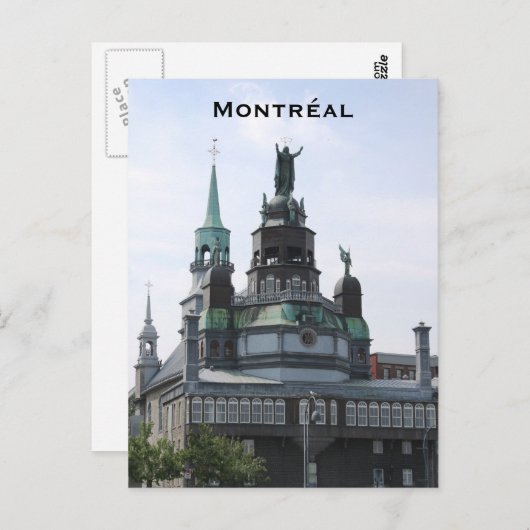 Briefkaart Montreal Chapel (Voorkant / Achterkant)